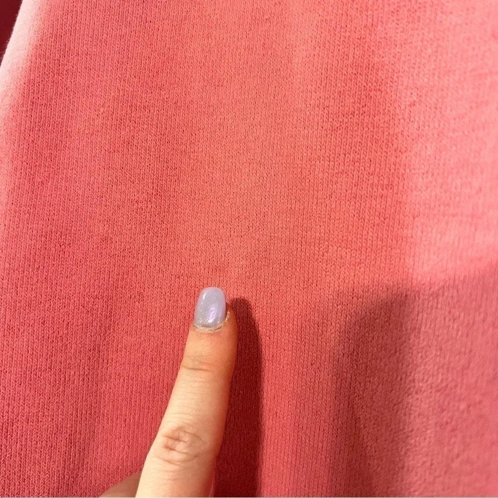 TOMMY Bahama Quarter Zip Pullover in Pink, Size Small - Picture 8 of 9